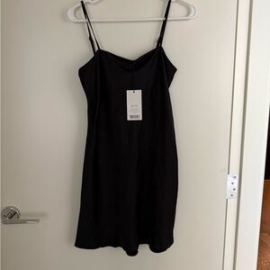 Elegant Black Mini Dress
